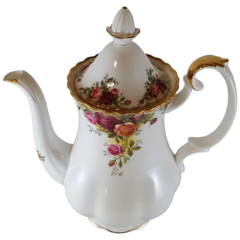 [4583011] Kaffeekanne 0,9 L Royal Albert Old Country Roses gebraucht - gut Bild 2