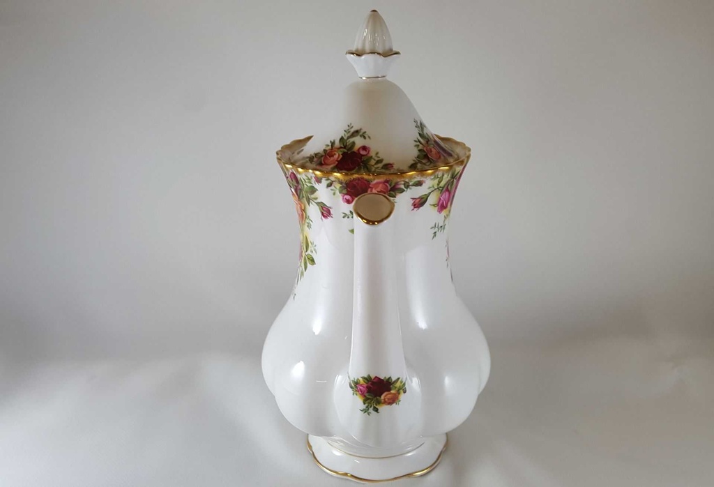 [4583011] Kaffeekanne 0,9 L Royal Albert Old Country Roses gebraucht - gut Bild 3