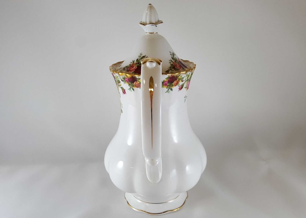 [4583011] Kaffeekanne 0,9 L Royal Albert Old Country Roses gebraucht - gut Bild 4