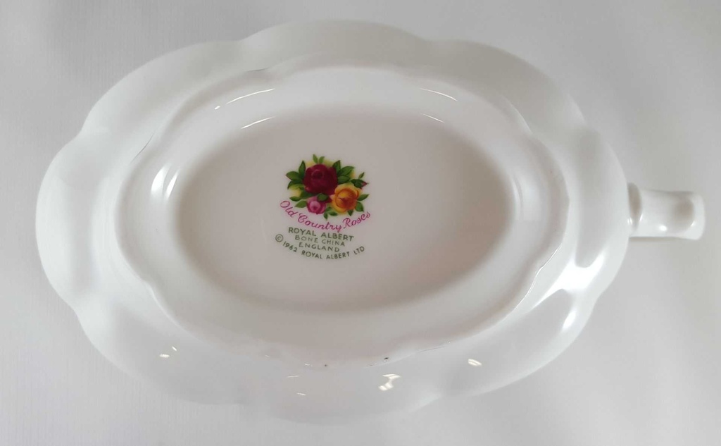 [4583012] Sauciere mit Teller 2tlg Royal Albert Old Country Roses gebraucht - sehr gut Bild 7