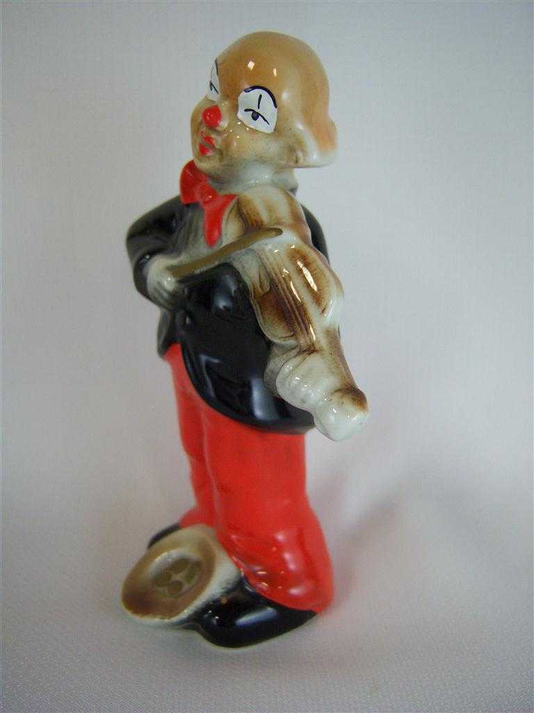 [45860] Figur Figürchen Wagner & Apel Einzelteile Clown mit Geige gebraucht - sehr gut Bild 3
