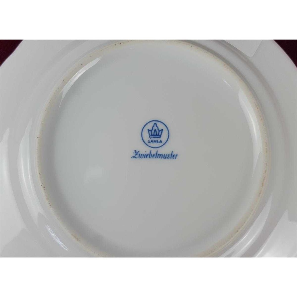 [70132] Kuchenteller 19,2 cm Kahla Triptis Zwiebelmuster gebraucht - akzeptabel Bild 3
