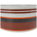 [97119] Suppentasse Suppenbecher 0,3 L Retsch Wunsiedel Retro braun orange schwarz gebraucht - gut Bild 2