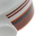 [97119] Suppentasse Suppenbecher 0,3 L Retsch Wunsiedel Retro braun orange schwarz gebraucht - gut Bild 4