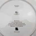 [97922-1] Wandteller Sammelteller Ehrenteller Hutschenreuther Coelestin Schwefel gebraucht - sehr gut Bild 4