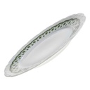 [98087] Kuchenteller Dessertteller 19,8 cm Mitterteich Form 110 Streublume grün gebraucht - gut Bild 2