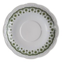 [98088] Kaffeetasse mit Untertasse Mitterteich Form 110 Streublume grün Bild 4