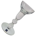 [98104] Kerzenhalter mittelgroß Zwiesel Transparent gebraucht - gut Bild 2