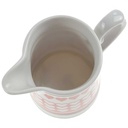 [98106] Milchkännchen 0,2 L Winterling Schwarzenbach Herzchen rot weiß gebraucht - gut Bild 2