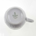 [98122] Kaffeetasse 0,2 L Winterling Kirchenlamitz blau rot Blümchen Relief Wellenrand gebraucht - sehr gut Bild 3