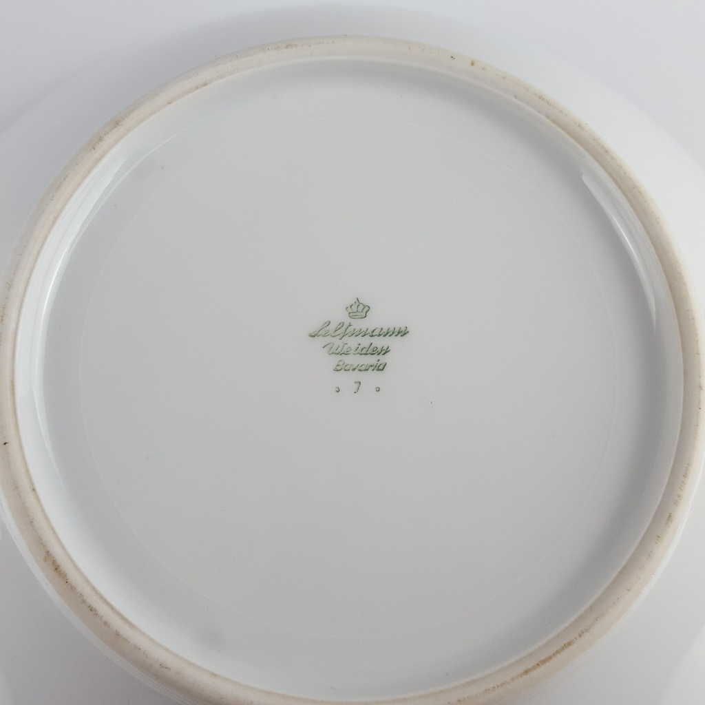 [98128] Schüssel 22 cm Seltmann Weiden Monika Weiß gebraucht - akzeptabel Bild 3