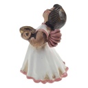 [98130] Kerzenhalter Figur Skulptur Thun Bozner Engel rosa Rand gebraucht - gut Bild 3