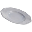 [98143] Suppenteller 25,2 cm Rosenthal Perlrand Weiß gebraucht - gut Bild 2