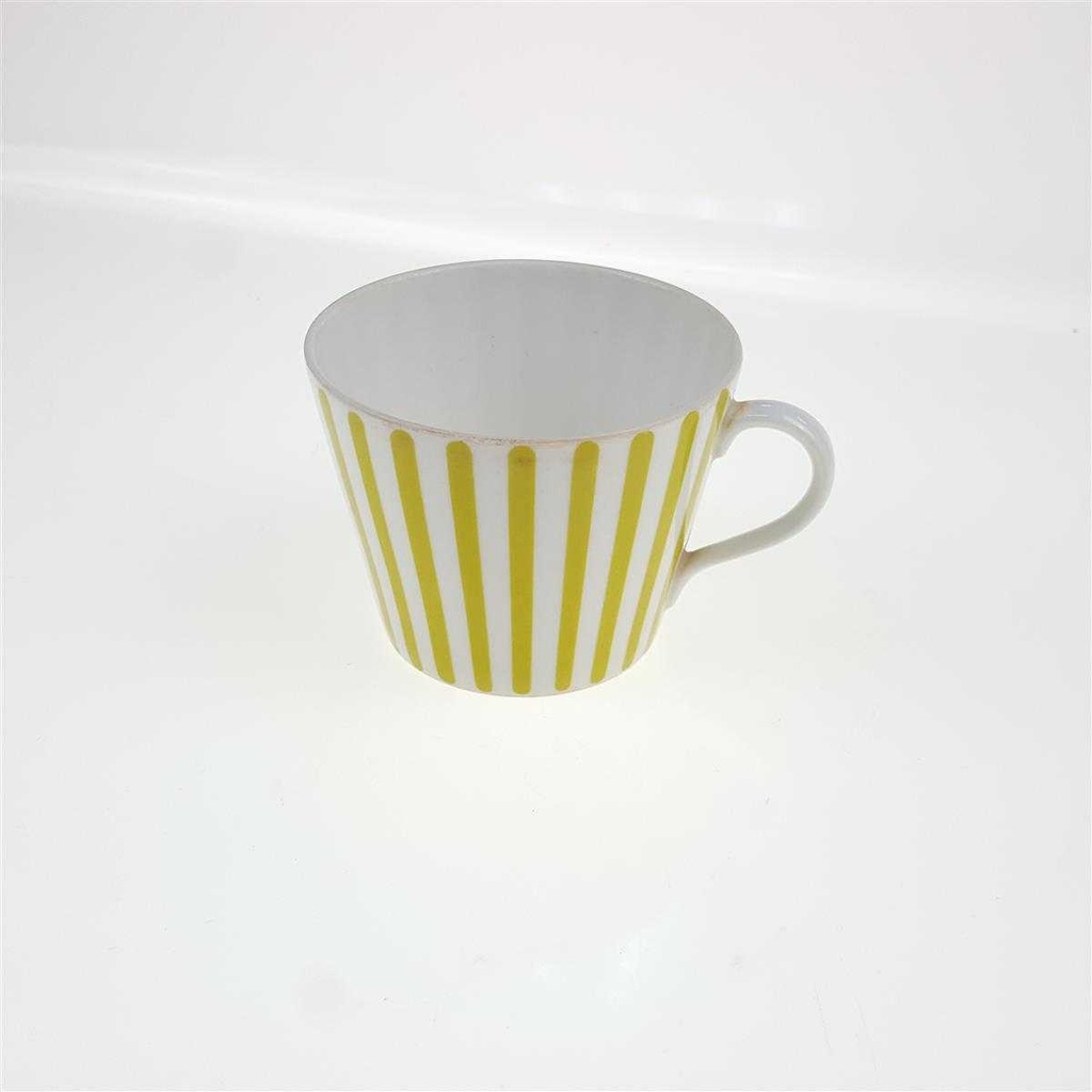 [98160] Kaffeetasse Melitta Zürich Streifen limettengrün Jupp Ernst gebraucht - gut Bild 3