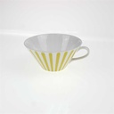 [98162] Teetasse Melitta Zürich Streifen limettengrün Jupp Ernst gebraucht - gut Bild 3