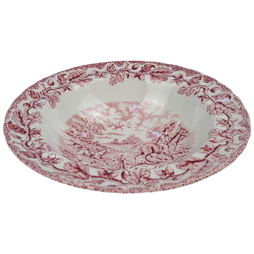 [98182] Dessertschale 14,8 cm Myott Country Life Rot gebraucht - sehr gut Bild 2