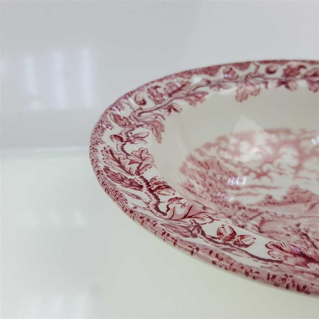 [98182] Dessertschale 14,8 cm Myott Country Life Rot gebraucht - sehr gut Bild 3
