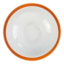 [98189] Sauciere 1tlg Eschenbach Retro Orange Braun gebraucht - gut Bild 3