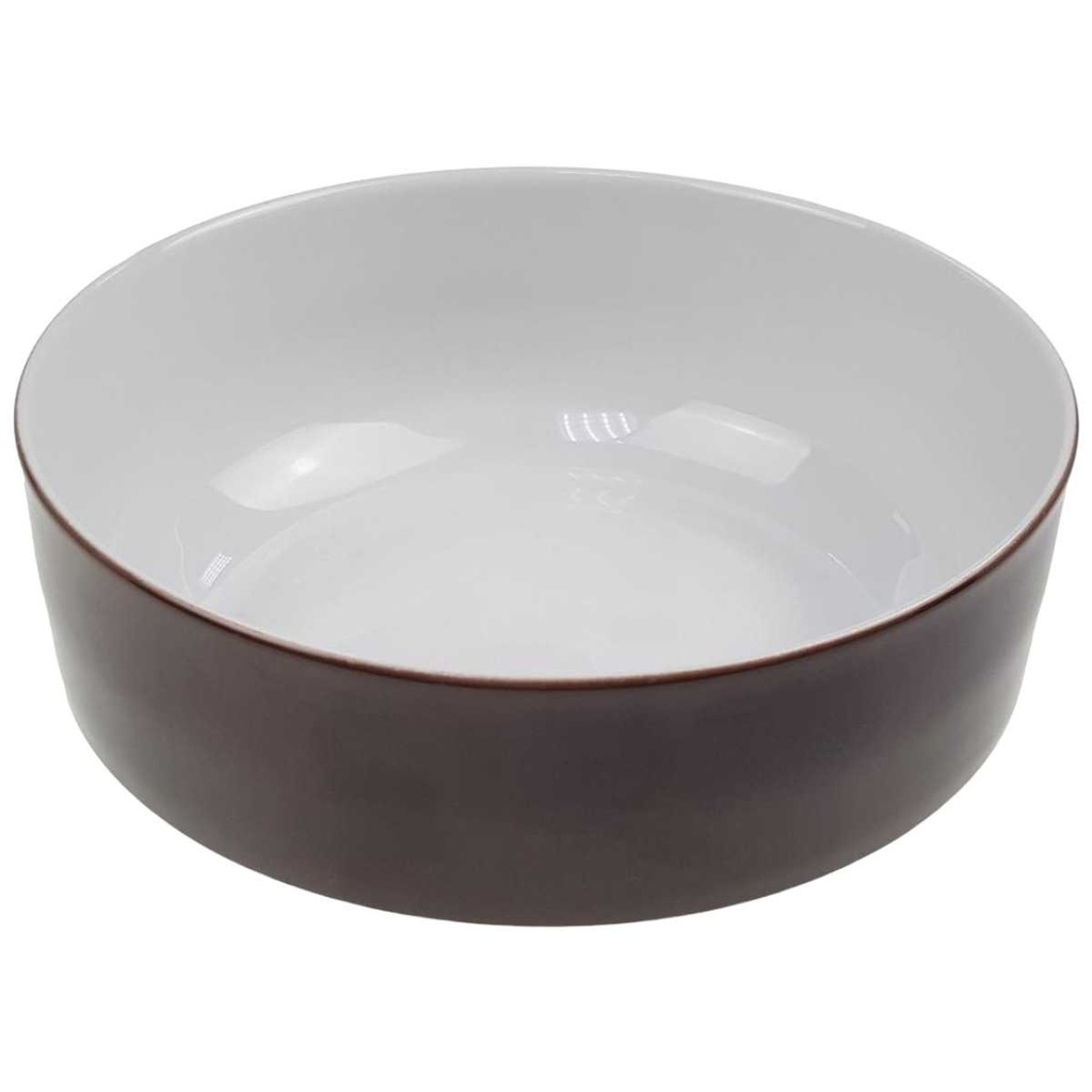 [98190] Schüssel 19,5 cm Eschenbach Retro Orange Braun gebraucht - akzeptabel Bild 2