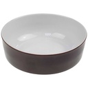 [98190] Schüssel 19,5 cm Eschenbach Retro Orange Braun gebraucht - akzeptabel Bild 2