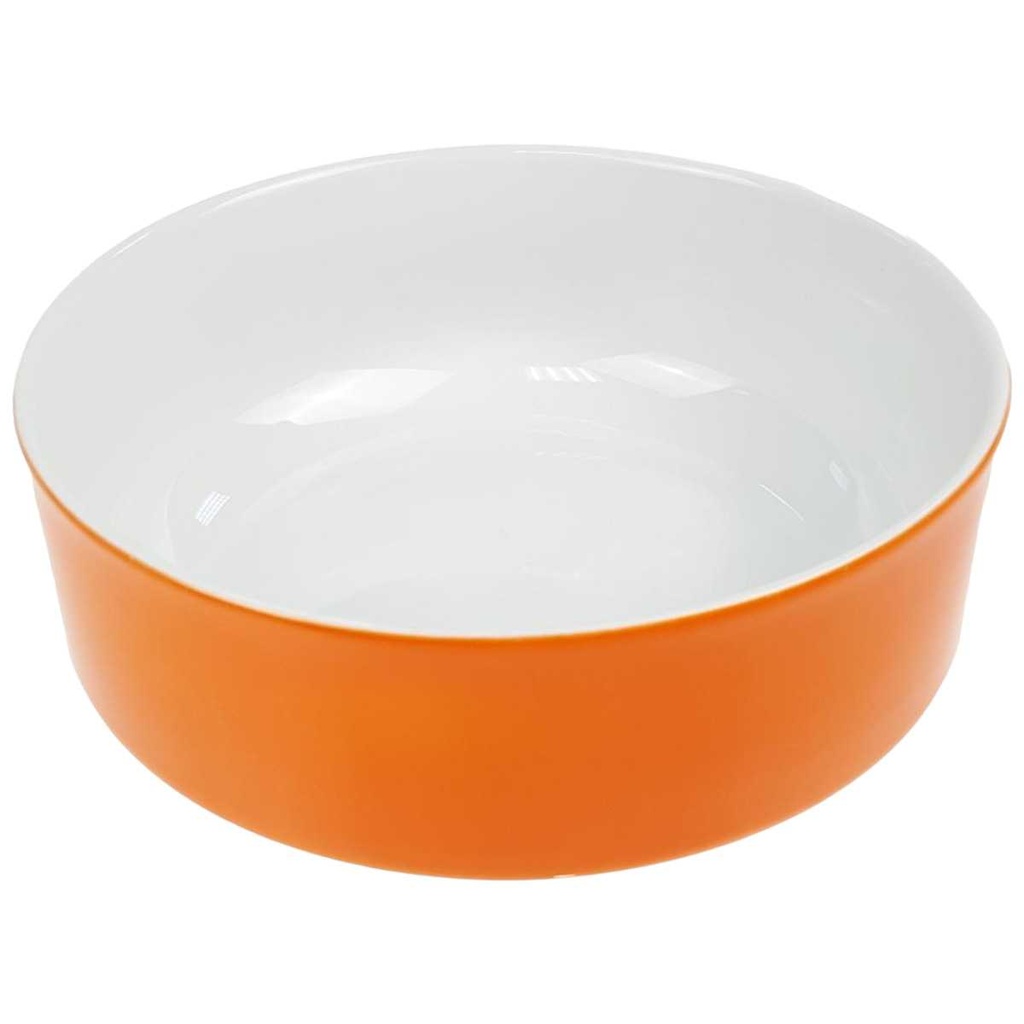 [98191] Schüssel 17,5 cm Eschenbach Retro Orange Braun gebraucht - gut Bild 2