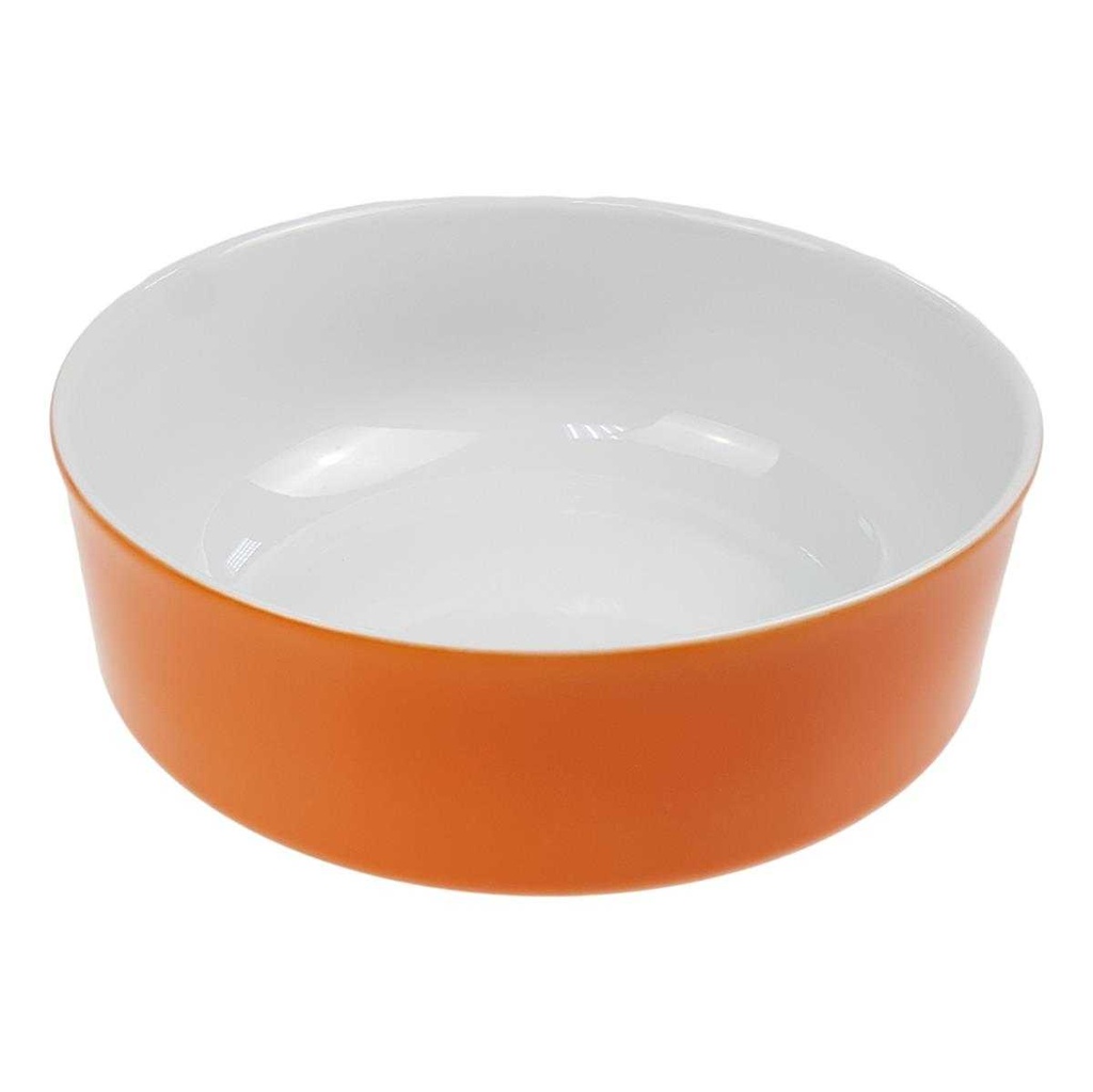 [98191] Schüssel 17,5 cm Eschenbach Retro Orange Braun gebraucht - gut Bild 4