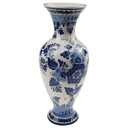 [98202] Vase 36 cm Delfts Blauw Blumen Blumendekor gebraucht - akzeptabel Bild 2