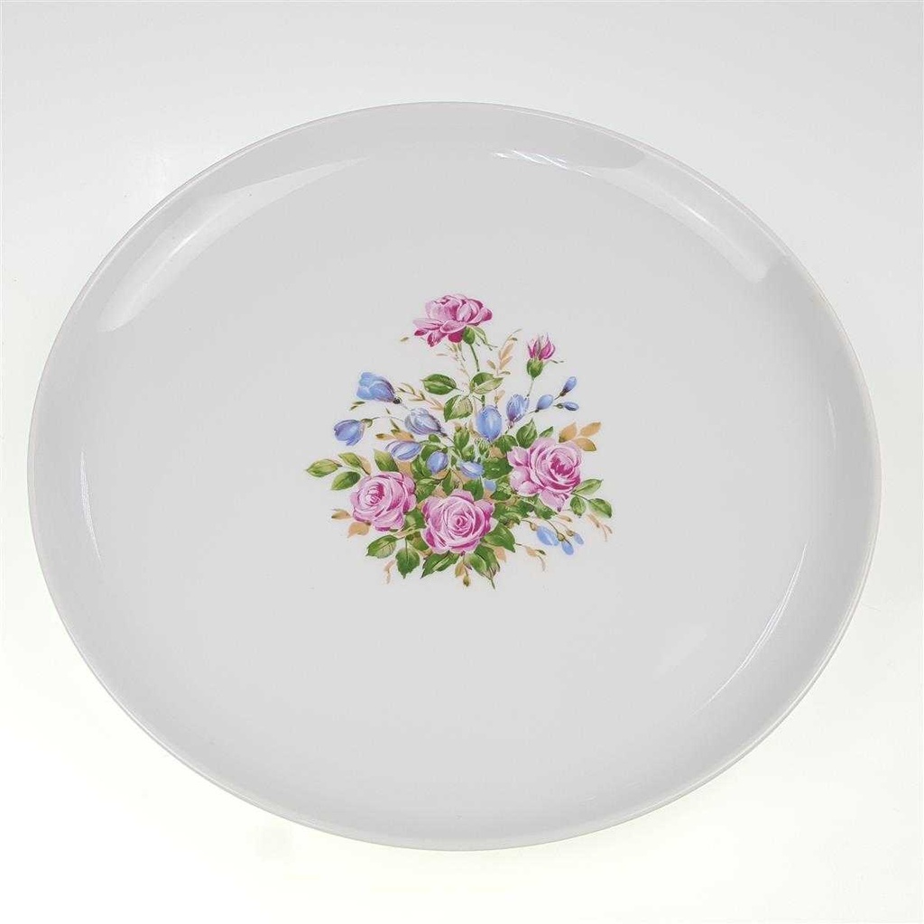 [98207] Kuchenteller Dessertteller 19,2 cm Melitta Blumendekor Bunt Blumen gebraucht - gut Bild 2