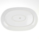 [98208] Servierplatte 32x20,8 cm Melitta Blumendekor Bunt Blumen gebraucht - sehr gut Bild 4