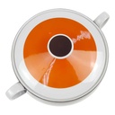 [98235] Ragoutterrine 1,4 L Eschenbach Retro Orange Braun gebraucht - sehr gut Bild 3