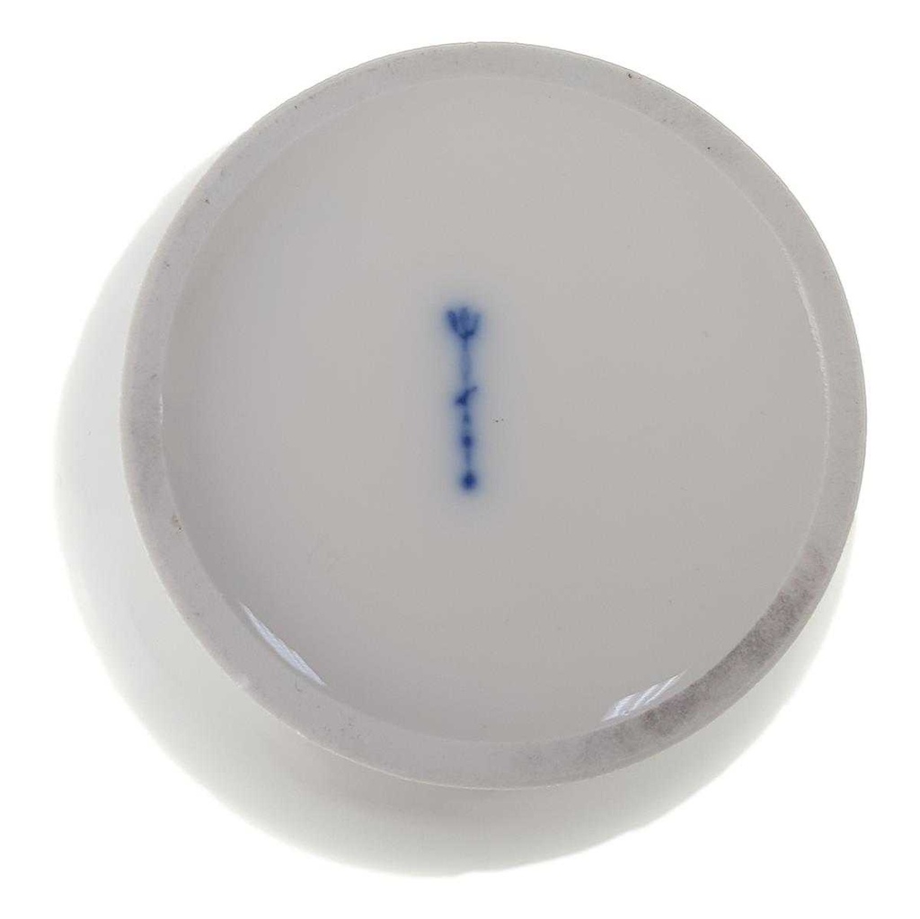 [98237] Vase 14,5 cm KPM Berlin Halle 0 Weiß gebraucht - sehr gut Bild 3