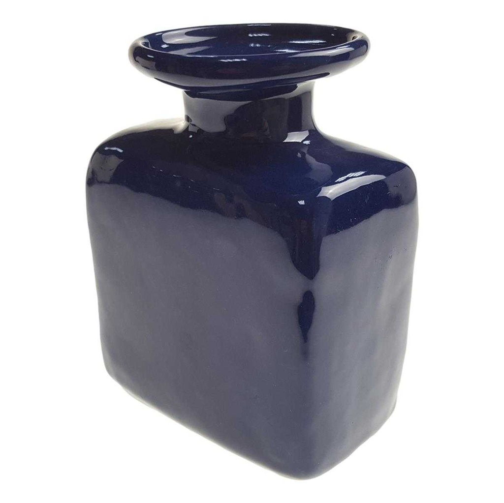 [98244] Vase 12,5 cm Thun Bozner Blau gebraucht - gut Bild 3