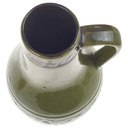 [98245] Henkelvase 22 cm VEB Haldensleben Grün gebraucht - gut Bild 2