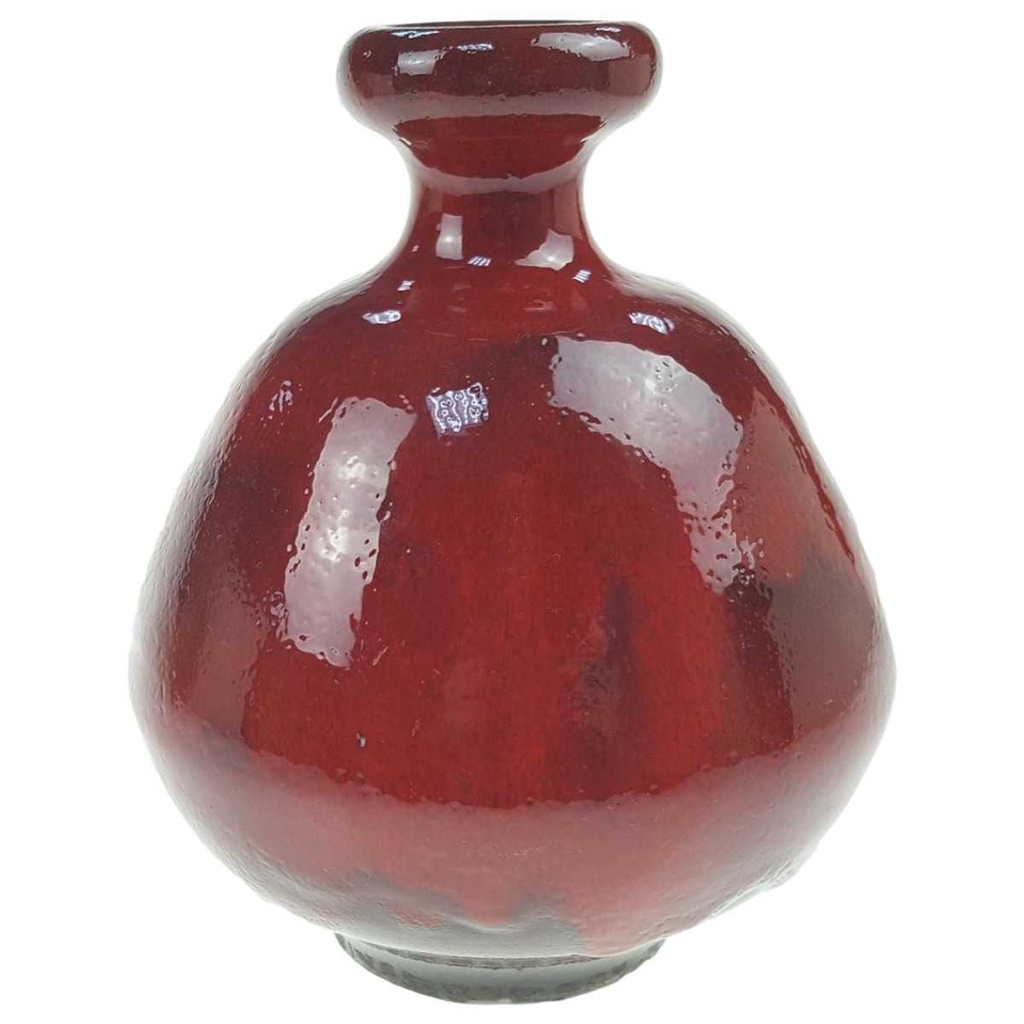 [98247] Vase 14,5 cm Rot gebraucht - sehr gut Bild 2