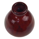 [98247] Vase 14,5 cm Rot gebraucht - sehr gut Bild 4