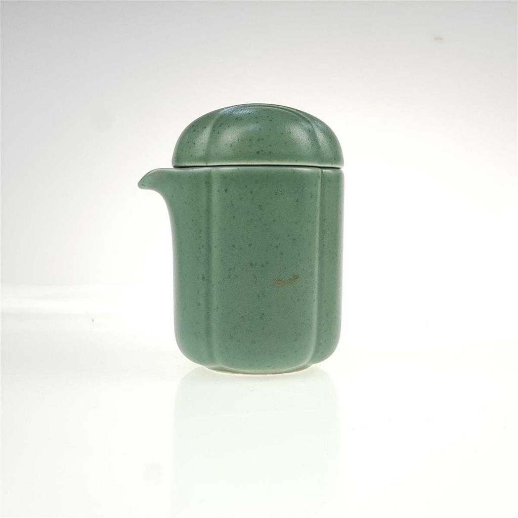 [98251] Milchkännchen mit Deckel 0,2 L Rosenthal Form Ohne Namen Silja grün gebraucht - sehr gut Bild 4