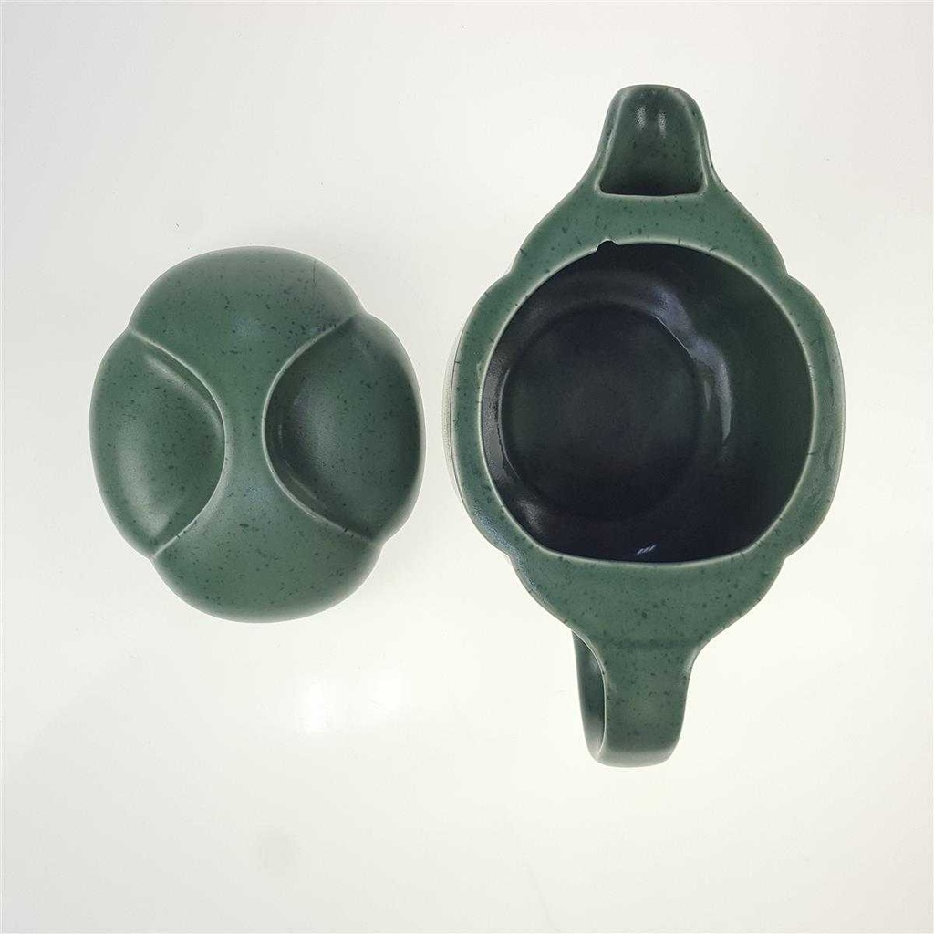 [98256] Teekanne groß 1 L Rosenthal Form Ohne Namen Silja grün gebraucht - akzeptabel Bild 4