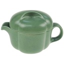 [98262] Sauciere mit Deckel 0,45 L Rosenthal Form Ohne Namen Silja grün gebraucht - sehr gut Bild 2