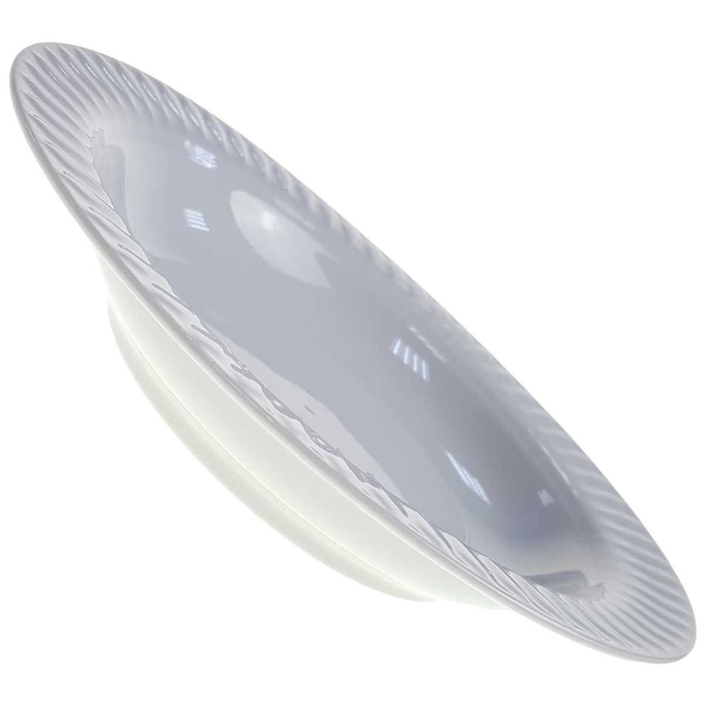[98265] Suppenteller 21,5 cm Thomas Porzellan Lanzette Weiß gebraucht - sehr gut Bild 2