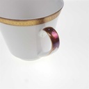 [98279] Kaffeetasse 0,2 L Winterling Kirchenlamitz Goldene Bordüre 8 mm gebraucht - gut Bild 3