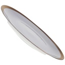 [98281] Kuchenteller Dessertteller 19,5 cm Winterling Kirchenlamitz Goldene Bordüre 8 mm gebraucht - gut Bild 2
