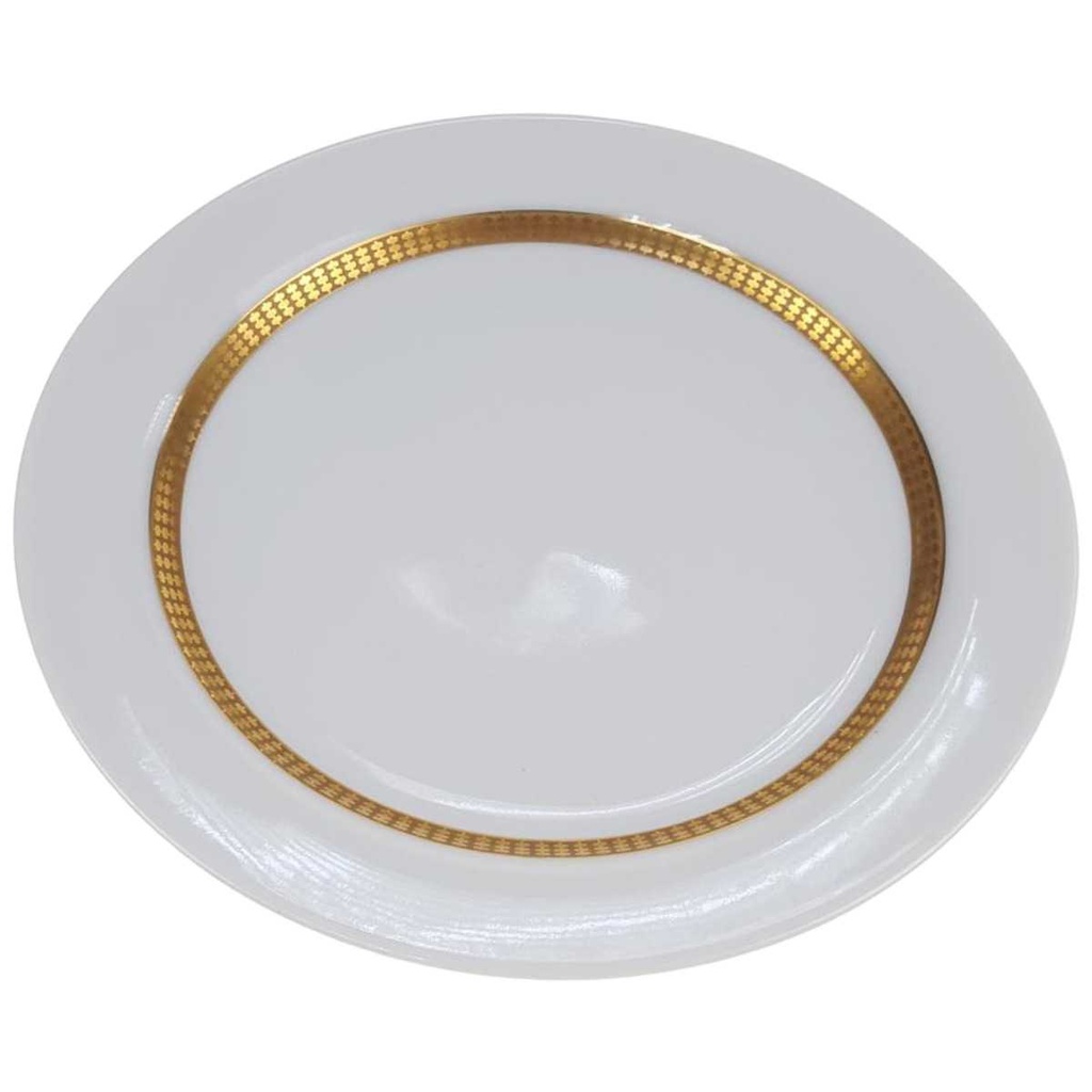 [98283] Kuchenteller Dessertteller Golddekor 18,8 cm Thomas Porzellan Rotunda gebraucht - gut Bild 2