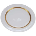 [98283] Kuchenteller Dessertteller Golddekor 18,8 cm Thomas Porzellan Rotunda gebraucht - gut Bild 2