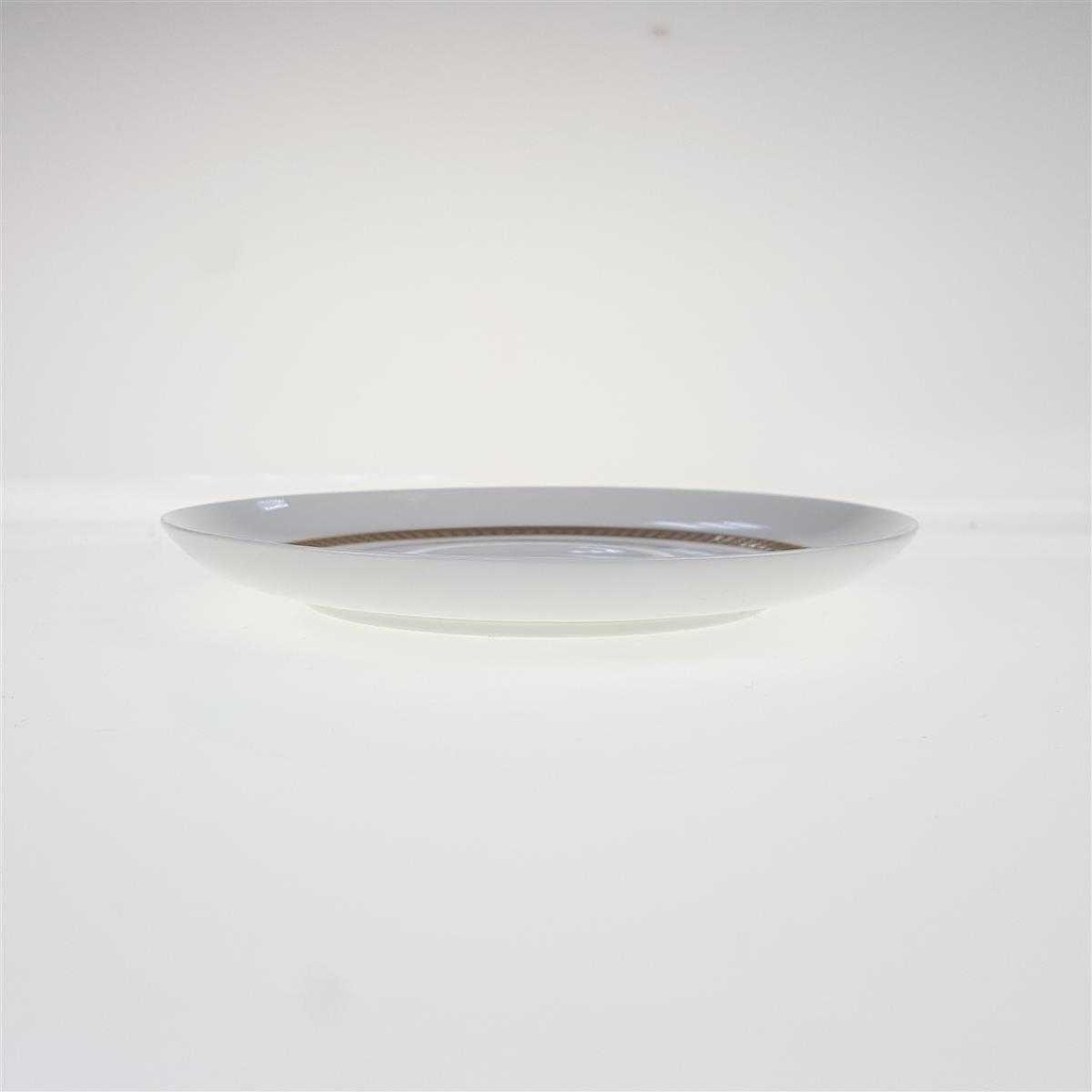 [98284] Untertasse für Kaffee Golddekor 14,2 cm Thomas Porzellan Rotunda gebraucht - gut Bild 3