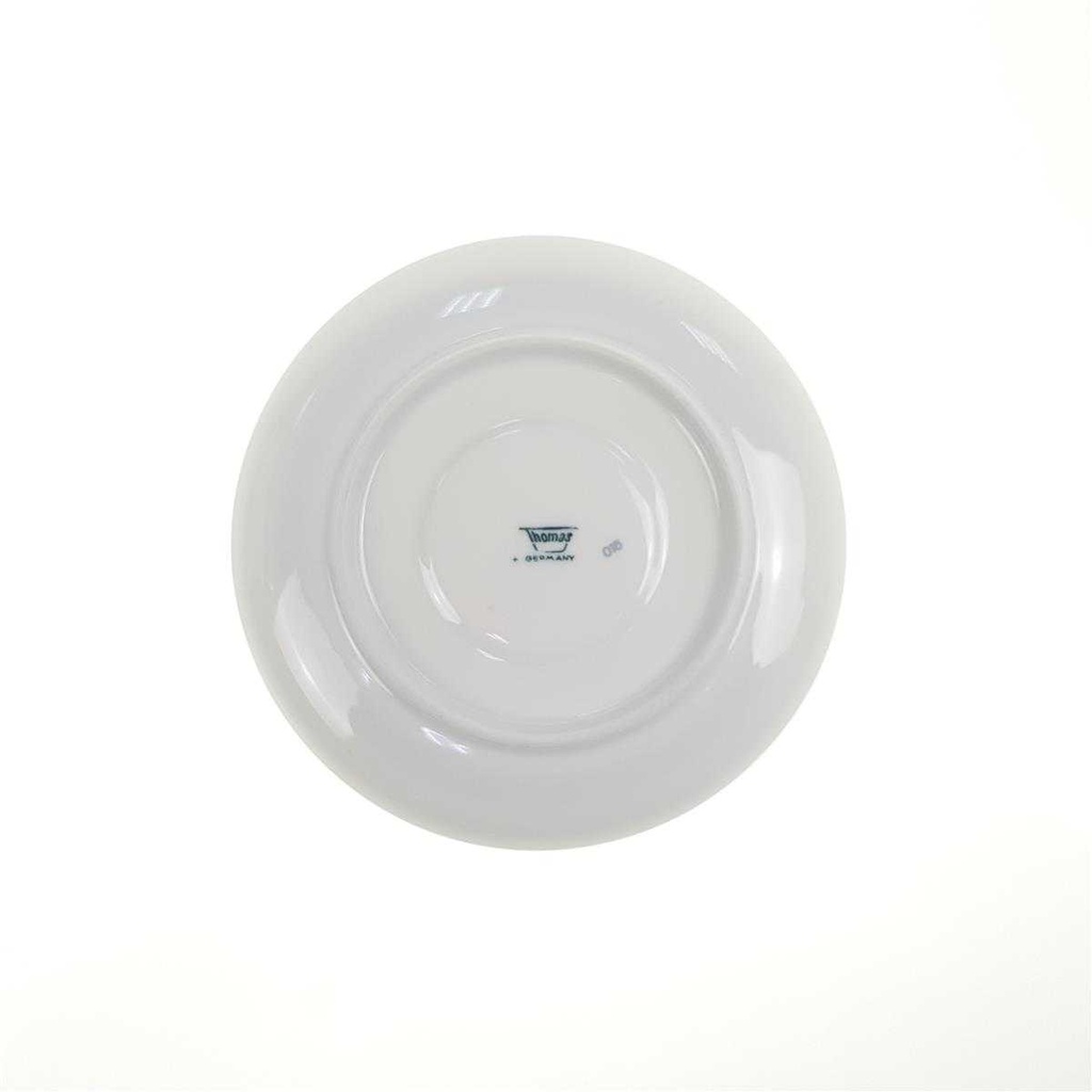 [98284] Untertasse für Kaffee Golddekor 14,2 cm Thomas Porzellan Rotunda gebraucht - gut Bild 4