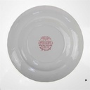 [98286] Speiseteller 25,5 cm British Anchor Hocking Memory Lane Rot gebraucht - akzeptabel Bild 5