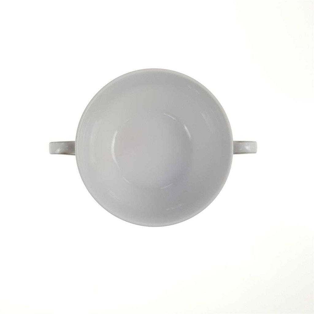 [98292] Suppentasse Suppenbecher 0,3 L Winterling Röslau Relief brauner Rand gebraucht - sehr gut Bild 3