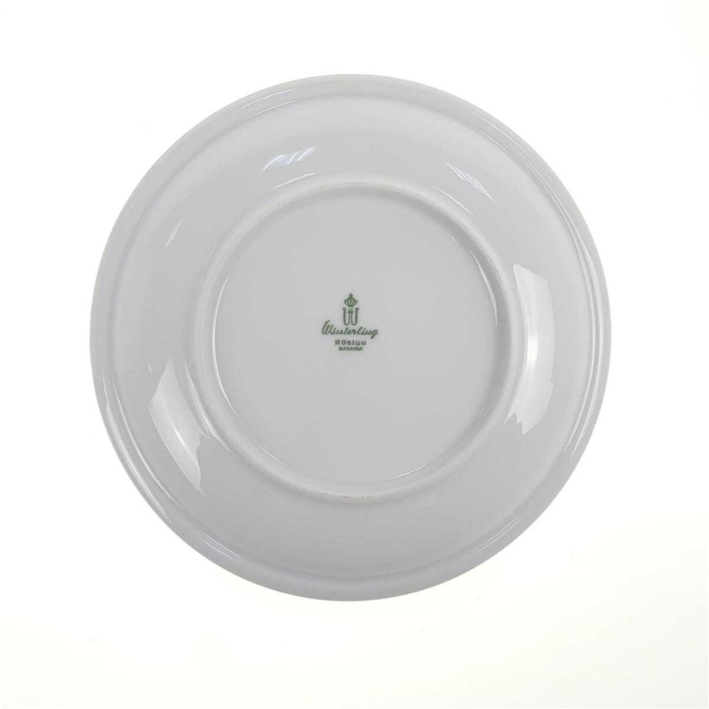 [98293] Untertasse 16 cm Winterling Röslau Relief brauner Rand Bild 4