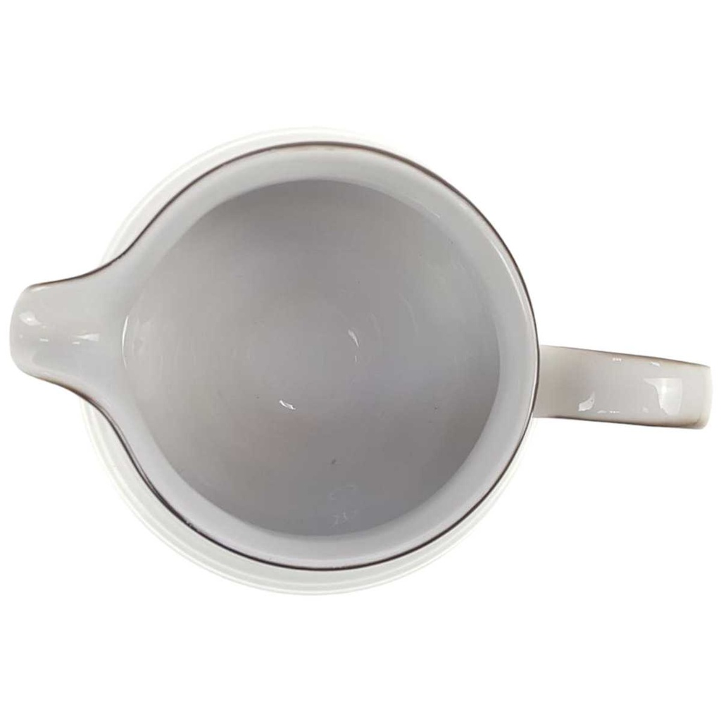 [98297] Sauciere 0,4 L Winterling Röslau Relief brauner Rand gebraucht - sehr gut Bild 2