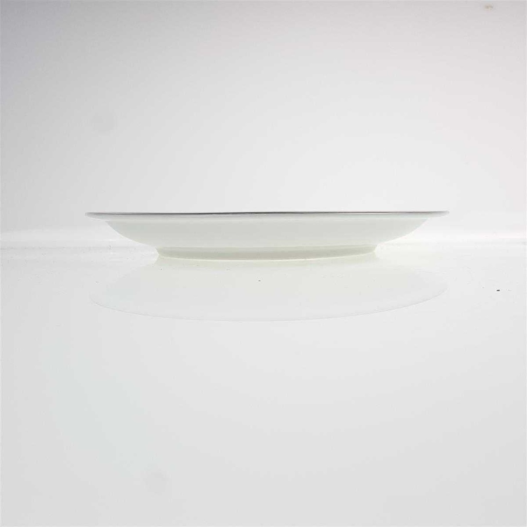 [98301] Teller Unterteller für Sauciere Winterling Röslau Relief brauner Rand gebraucht - akzeptabel Bild 3